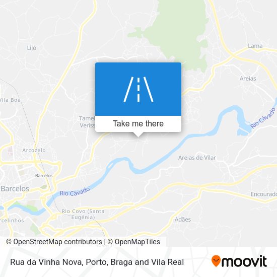 Rua da Vinha Nova map