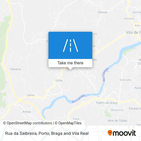 Rua da Saibreira map