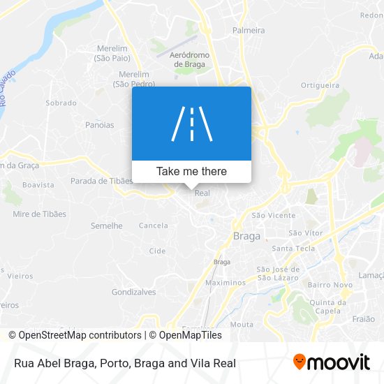 Rua Abel Braga map