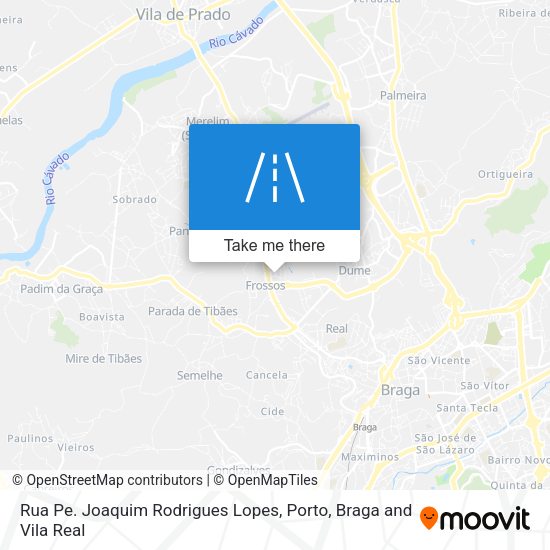 Rua Pe. Joaquim Rodrigues Lopes map