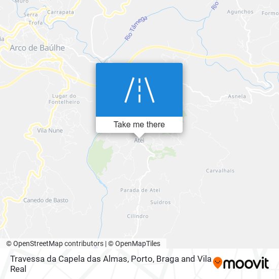 Travessa da Capela das Almas map