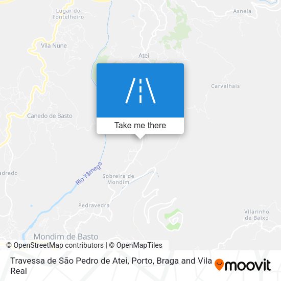 Travessa de São Pedro de Atei map