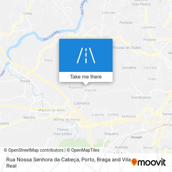 Rua Nossa Senhora da Cabeça map