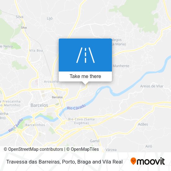 Travessa das Barreiras map