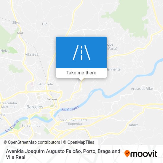 Avenida Joaquim Augusto Falcão mapa
