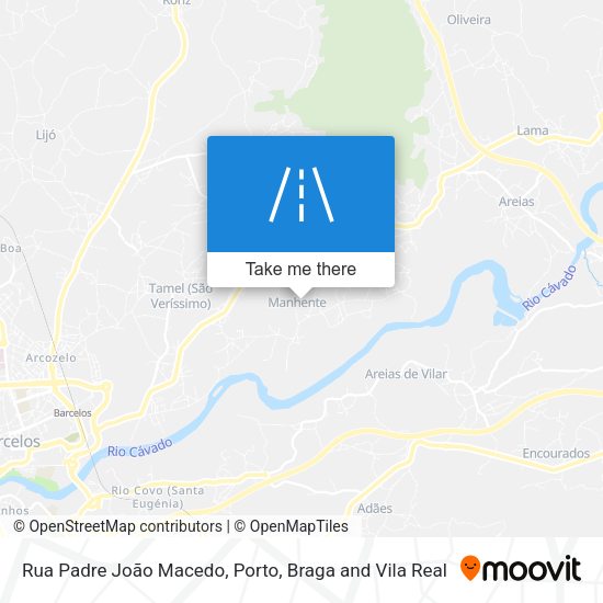 Rua Padre João Macedo map