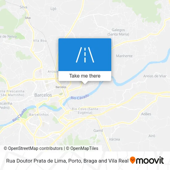 Rua Doutor Prata de Lima map