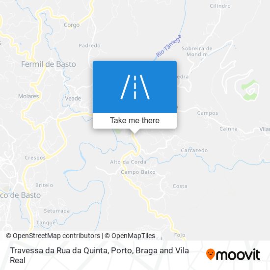 Travessa da Rua da Quinta map