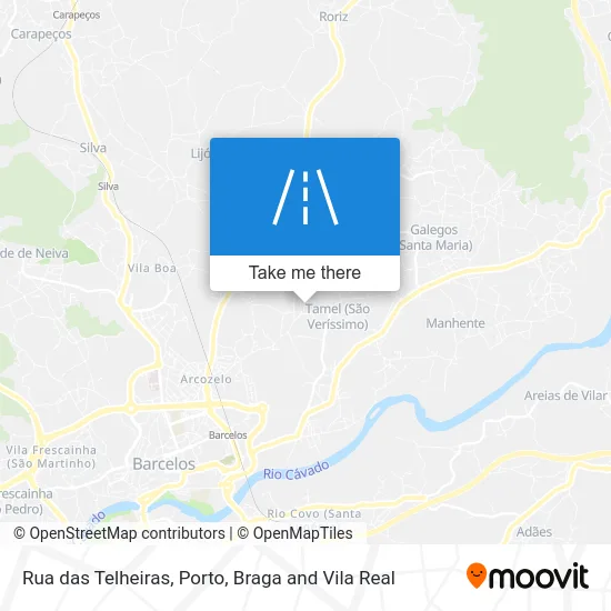 Rua das Telheiras map