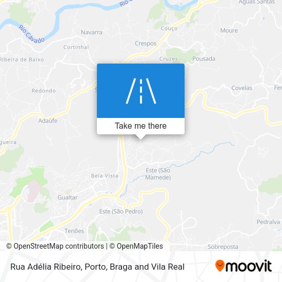 Rua Adélia Ribeiro map