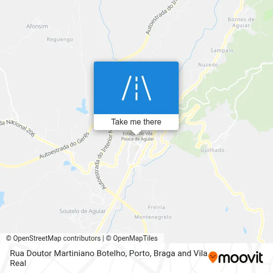 Rua Doutor Martiniano Botelho map