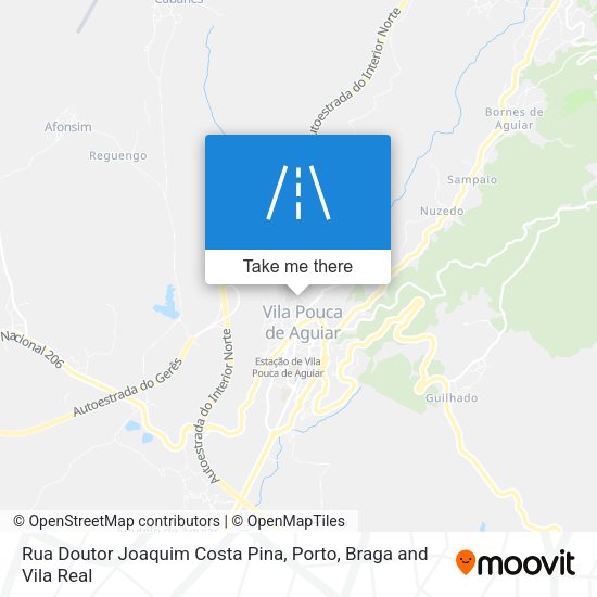 Rua Doutor Joaquim Costa Pina mapa