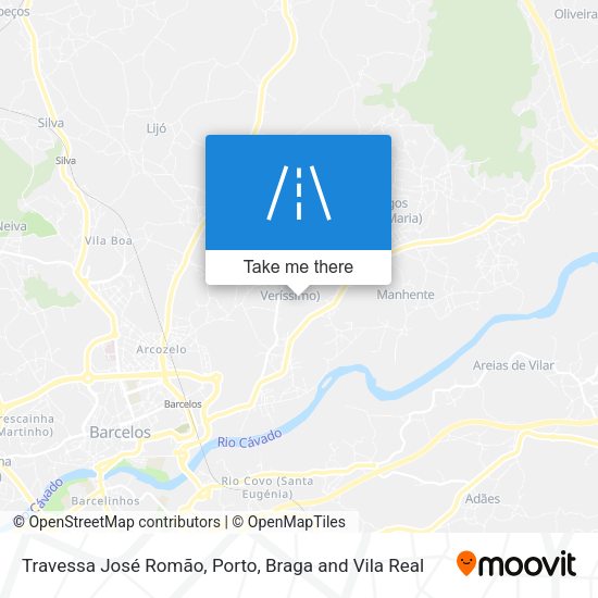 Travessa José Romão map