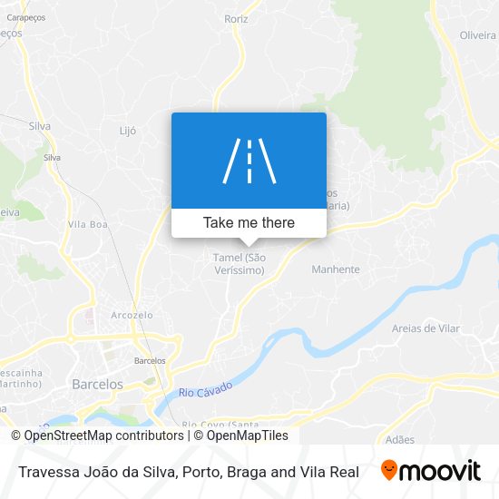 Travessa João da Silva map