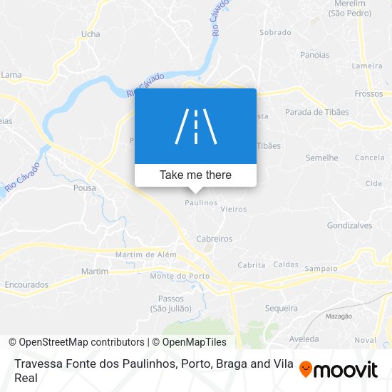 Travessa Fonte dos Paulinhos map