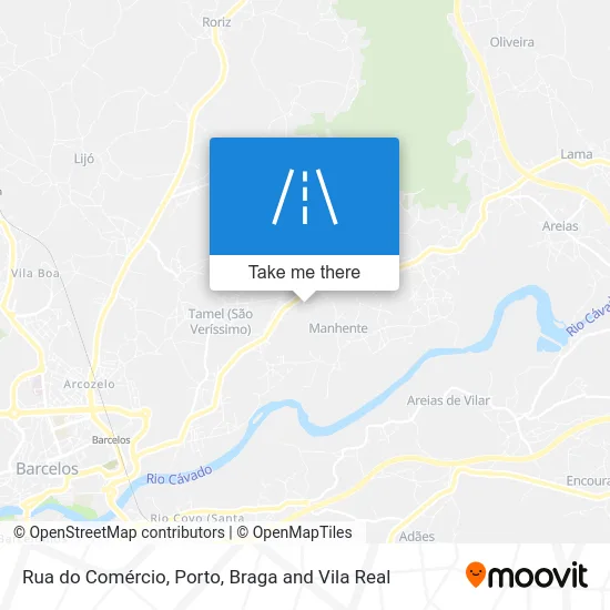 Rua do Comércio map