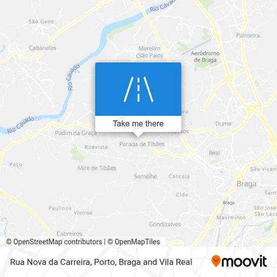 Rua Nova da Carreira map