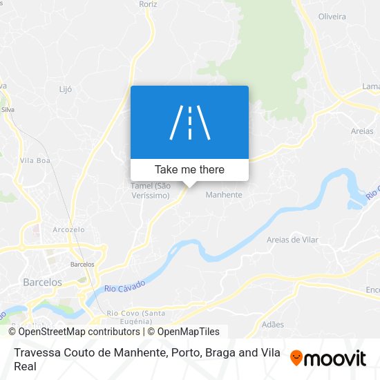 Travessa Couto de Manhente map
