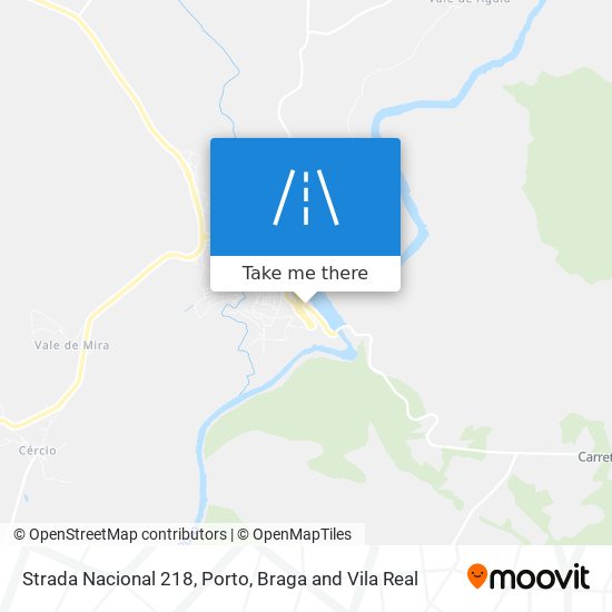 Strada Nacional 218 map