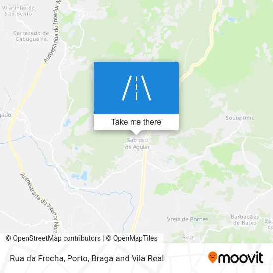 Rua da Frecha map