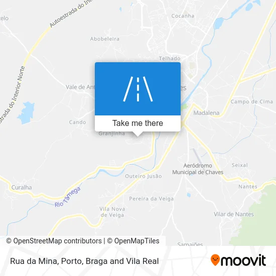 Rua da Mina map
