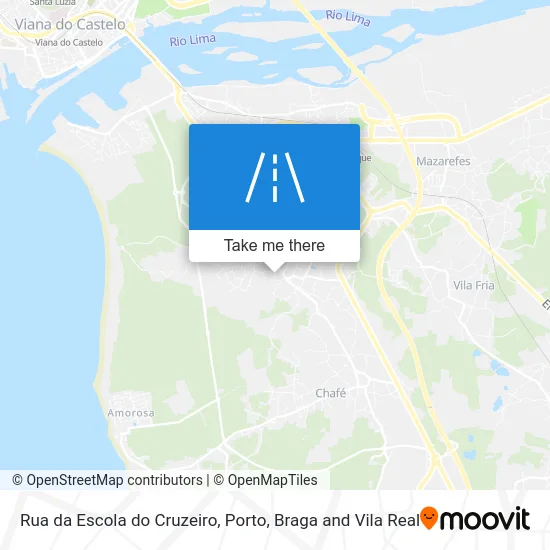 Rua da Escola do Cruzeiro map