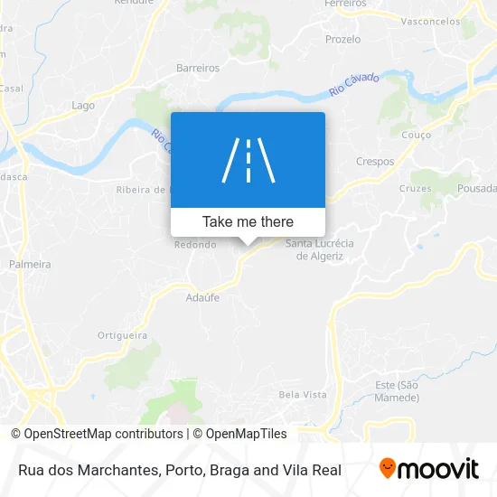 Rua dos Marchantes map