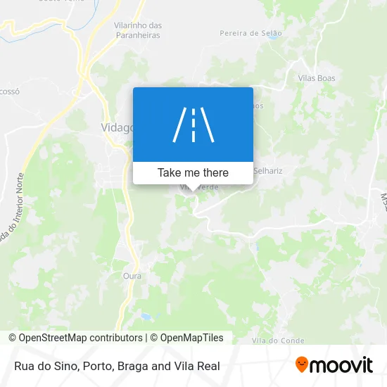 Rua do Sino map
