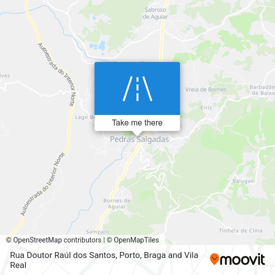 Rua Doutor Raúl dos Santos map
