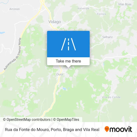 Rua da Fonte do Mouro map