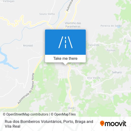 Rua dos Bombeiros Voluntários map