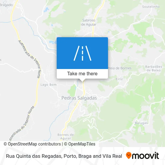 Rua Quinta das Regadas map