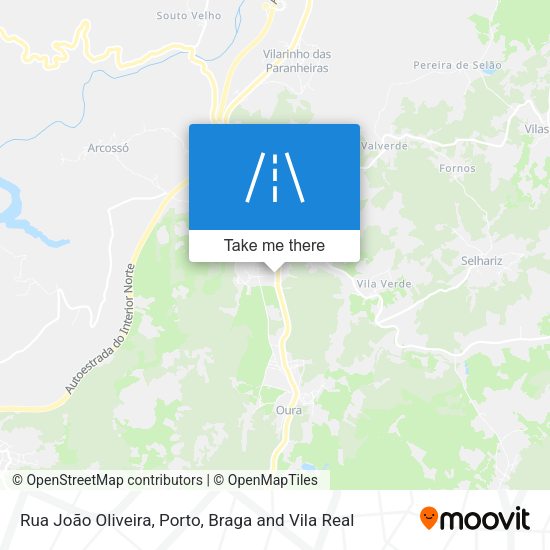 Rua João Oliveira map