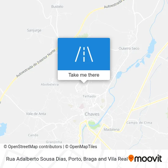 Rua Adalberto Sousa Dias map
