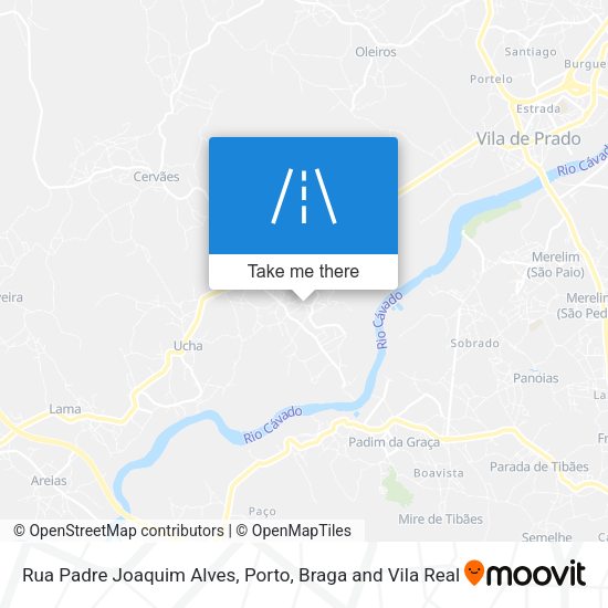 Rua Padre Joaquim Alves map