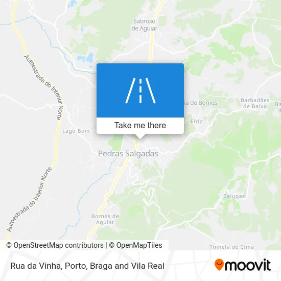 Rua da Vinha map