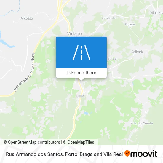 Rua Armando dos Santos map