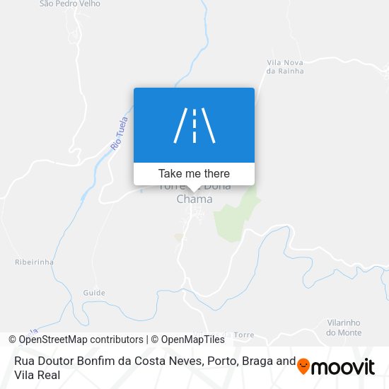 Rua Doutor Bonfim da Costa Neves mapa