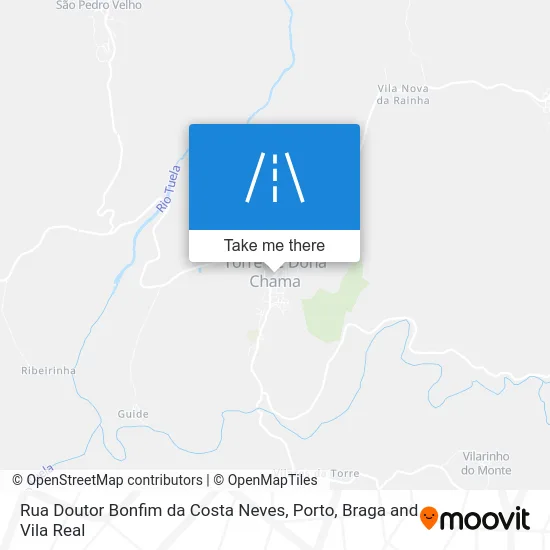 Rua Doutor Bonfim da Costa Neves map