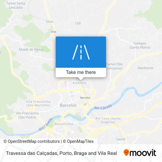 Travessa das Calçadas map