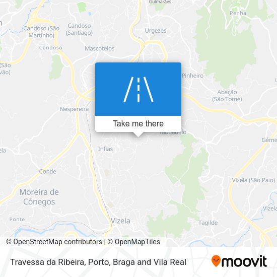 Travessa da Ribeira mapa