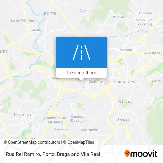 Rua Rei Ramiro map