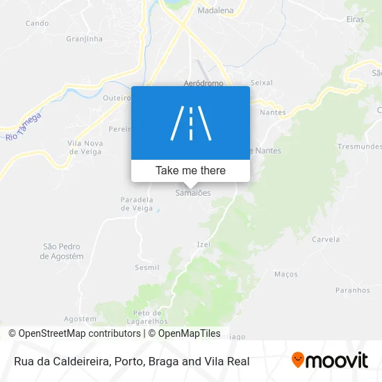 Rua da Caldeireira map