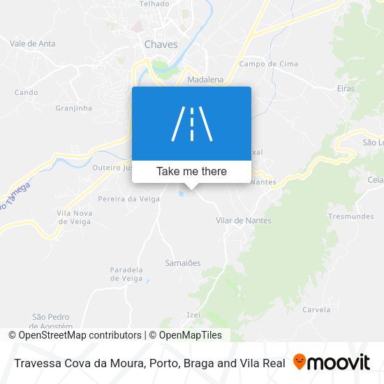 Travessa Cova da Moura map