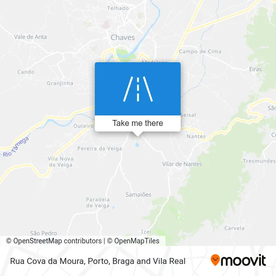 Rua Cova da Moura map