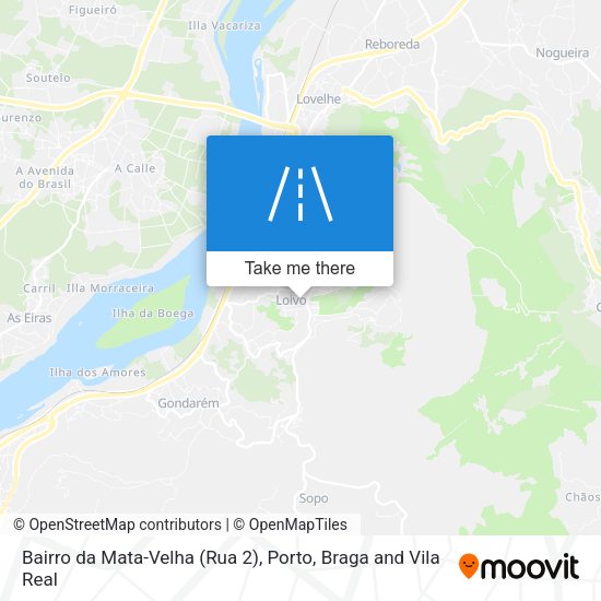 Bairro da Mata-Velha (Rua 2) map