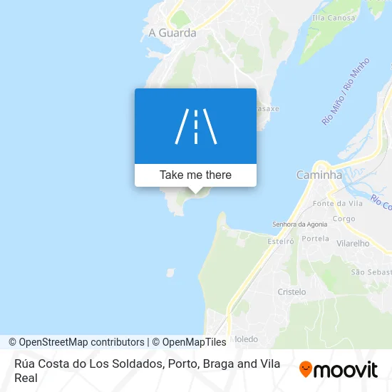 Rúa Costa do Los  Soldados map