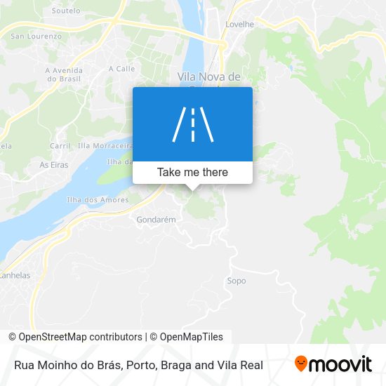 Rua Moinho do Brás map