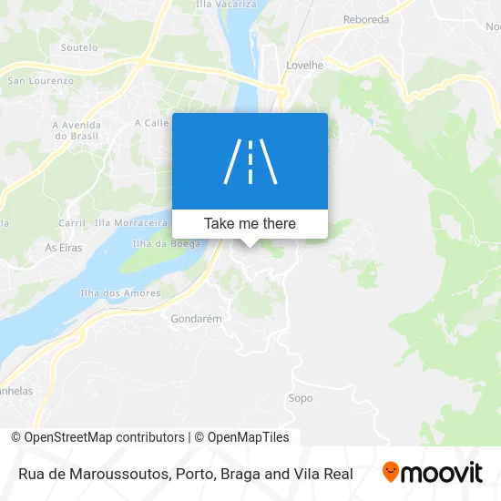 Rua de Maroussoutos map