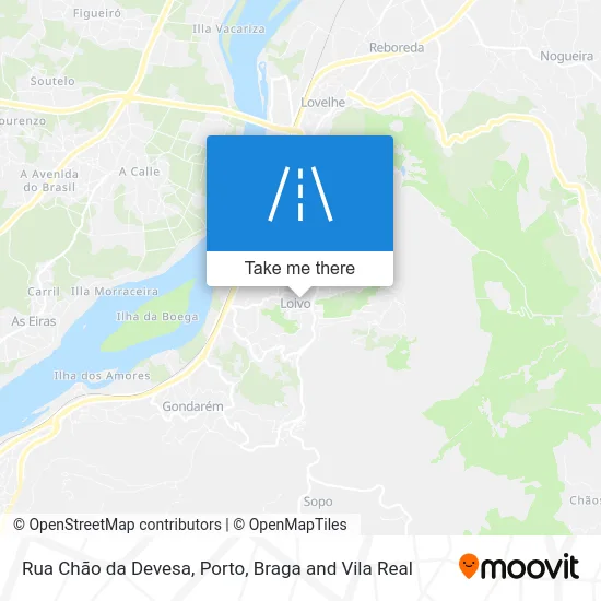 Rua Chão da Devesa map